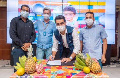 Prefeito JHC garante aquisição de mais de 1 tonelada de alimentos da agricultura familiar