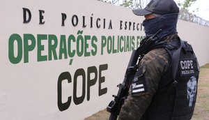 COPE FACHADA POLICIAIS (4) / Foto: Foto: SSP