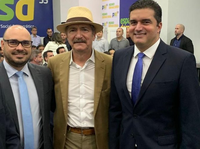 Rui Palmeira participa de evento do PSD em São Paulo