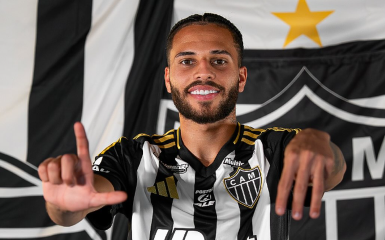 Atlético-MG anuncia a contratação do meio-campista Alexsander, ex-Fluminense