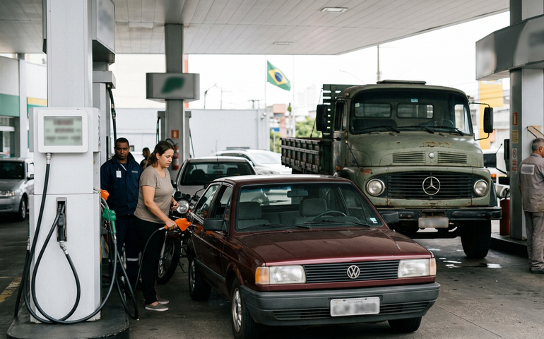 Diesel e gasolina têm queda em fevereiro, enquanto etanol sobe por fatores sazonais