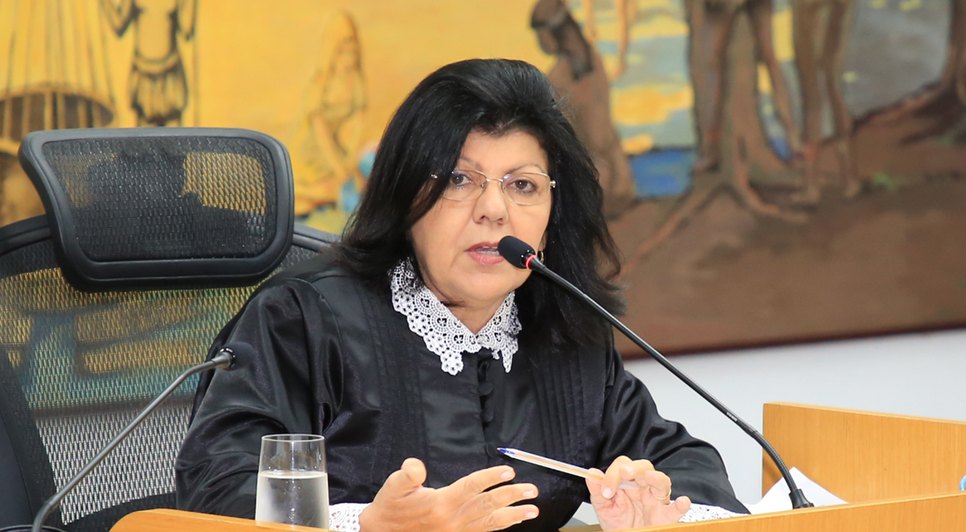 CONSELHEIRA MARIA ANGÉLICA / Foto: DICOM/TCE