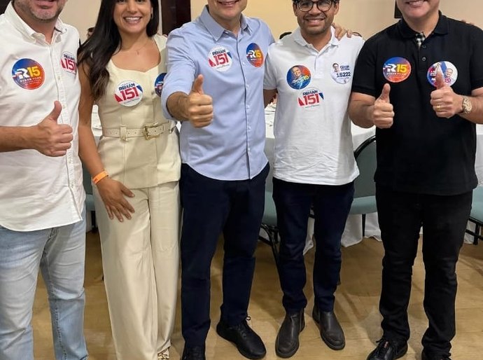 Prefeita Marcela Gomes e Henrique Almeida marcam presença em evento político com Paulo Dantas e Renan Filho