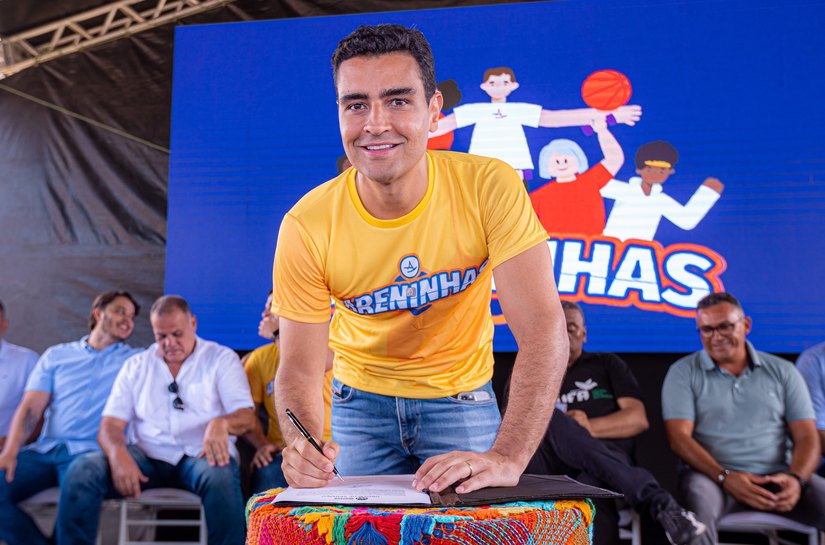 JHC faz investimento histórico em esporte com construção de 60 areninhas