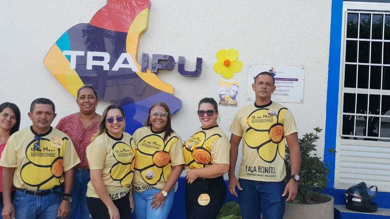 Conselho Tutelar de Traipu realiza a ação de conscientização ao combate à exploração e abuso sexual de crianças e adolescentes