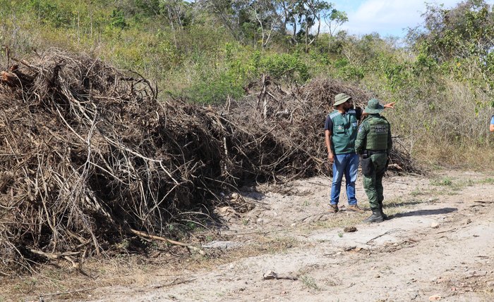 Compõem a equipe agentes do Instituto do Meio Ambiente de Alagoas e do Batalhão de Polícia Ambiental