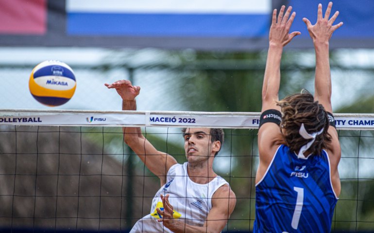 Duplas de Estados Unidos e Portugal conquistam o Mundial Universitário de Vôlei de Praia