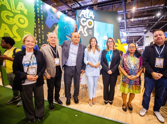 Secretaria de Turismo promove Destino Alagoas na WTM Latin América, em São Paulo