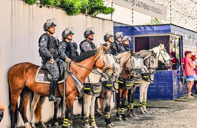 Policiamento da final da Copa do Nordeste vira destaque positivo na imprensa cearense