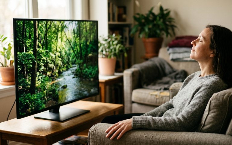 Vídeos da natureza acalmam a mente, melhoram o humor e criam conexão semelhante à de atividades ao ar livre sem sair de casa