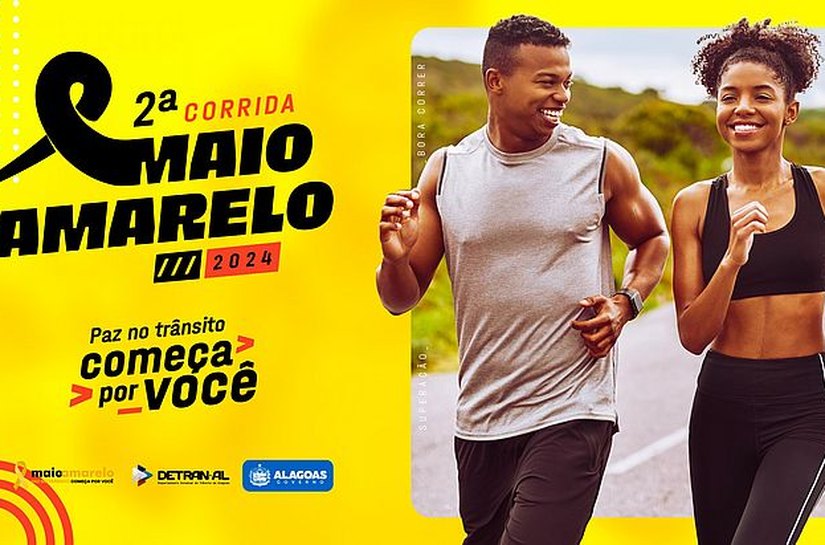 Segunda edição da Corrida Maio Amarelo abre inscrições na próxima quarta