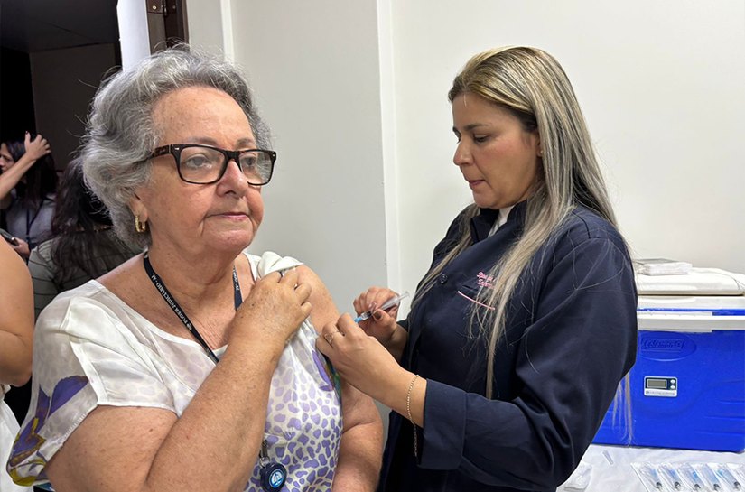 Setor Médico do Tribunal de Justiça promove vacinação de servidores