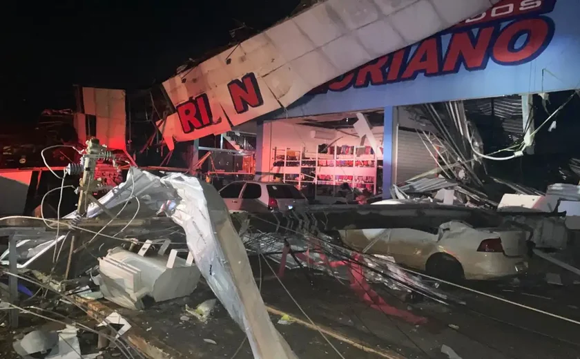 Paraná registrou três tornados com ventos de até 330 km/h