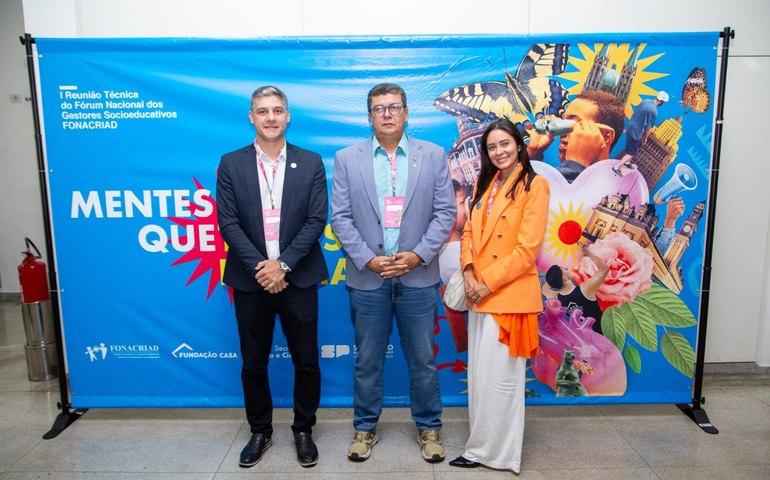 Alagoas apresenta ações inovadoras para o sistema socioeducativo no Fonacriad, em São Paulo