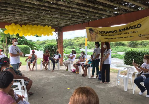 Setembro Amarelo: Prefeitura de Branquinha reforça a valorização da vida e da saúde mental