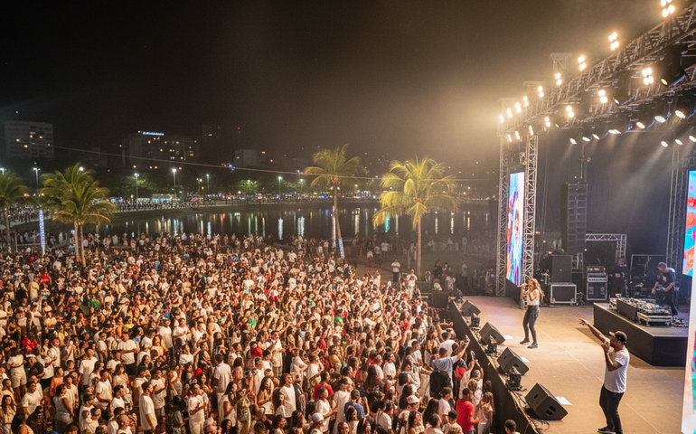 Réveillon 2026 no Piscinão de Ramos: Ana Petkovic, MC Cacau e Balacobaco animam a virada