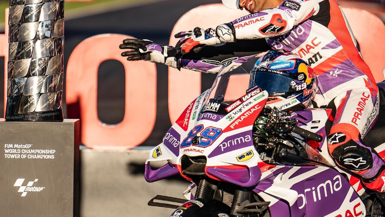 Jorge Martin abandona e Bagnaia confirma bicampeonato da MotoGP com tranquilidade