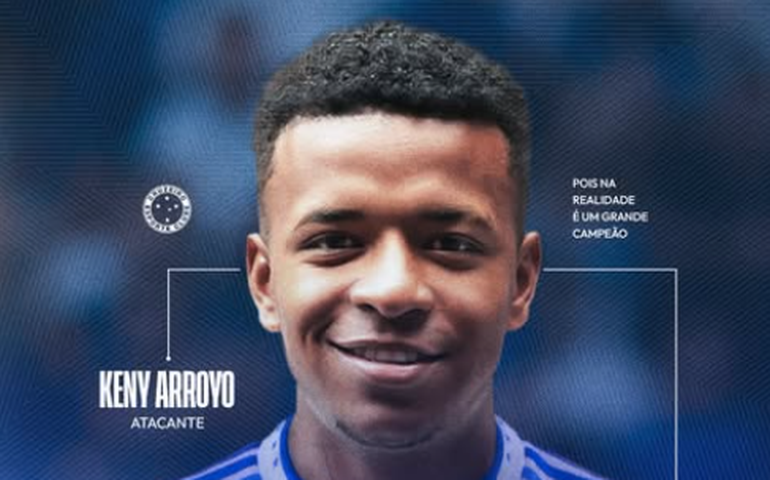 Cruzeiro confirma contratação do atacante equatoriano Keny Arroyo