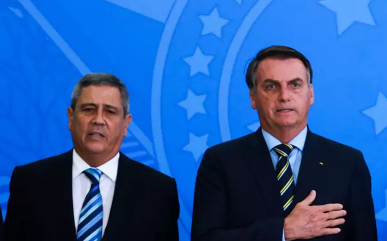 Eleições 2022: 90% de chance de ser o Braga Netto, diz Bolsonaro sobre seu vice