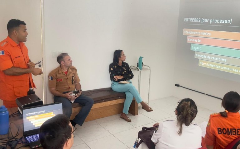Corpo de Bombeiros apresenta atualização do sistema BMSaúde com foco no atendimento médico