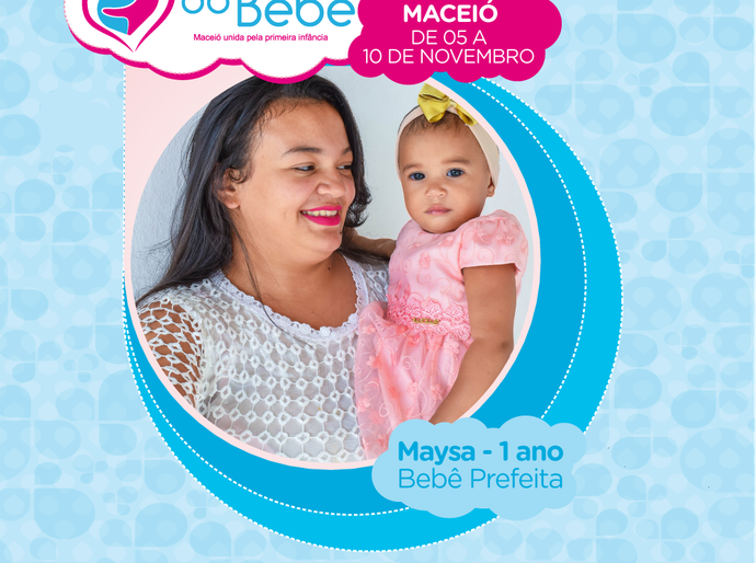 Semana do Bebê em Maceió tem início no próximo domingo com ações na orla