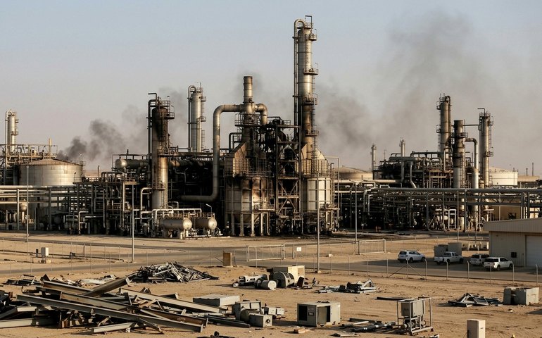 Arábia Saudita relata redução de até 1,3 milhão de barris/dia após ataques do Irã