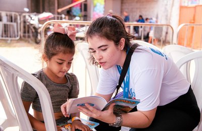 Vida Nova nas Grotas comemora mês das crianças com arena kids no Jacintinho