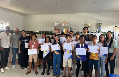 Alunos da zona rural de Traipu recebem capacitação em tecnologia Google