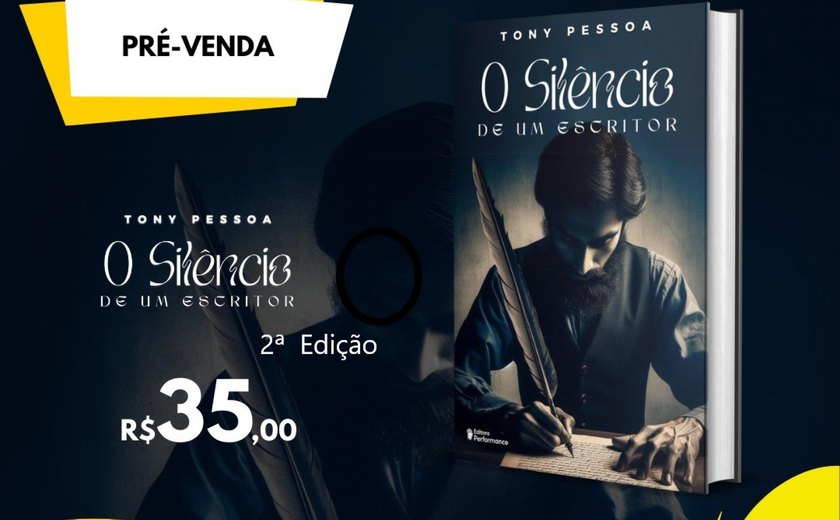 Lançamento da 2ª Edição de 'O Silêncio de um Escritor' celebra a Literatura Alagoana