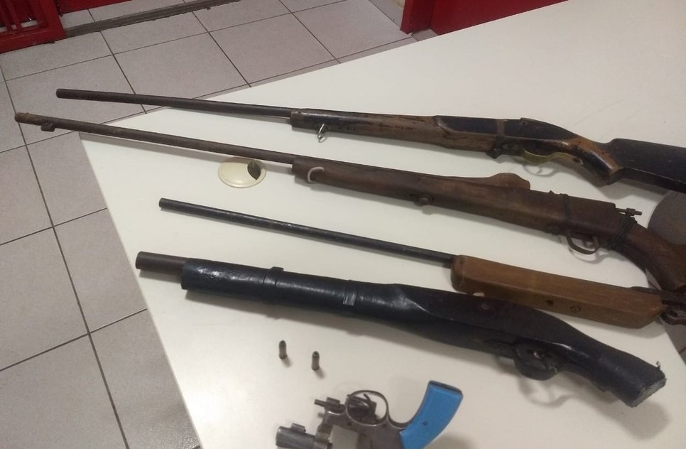 armas apreendidas