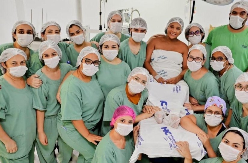 Atuação integrada de equipes garante sucesso em 1ª parto de trigêmeos no Hospital da Cidade