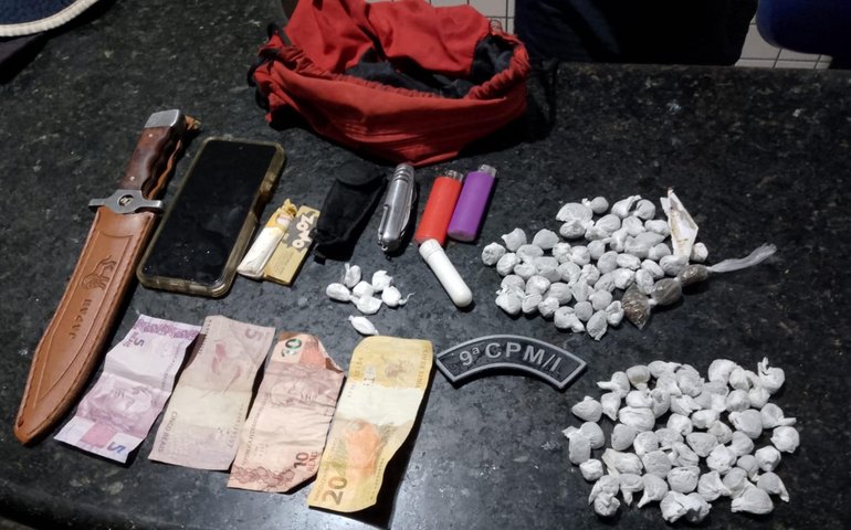 Prisões por homicídio e tráfico de drogas mobilizam PM no interior