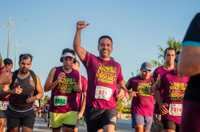 Governador Paulo Dantas participa da 7ª Edição da Corrida Trabalho Seguro do TRT-19