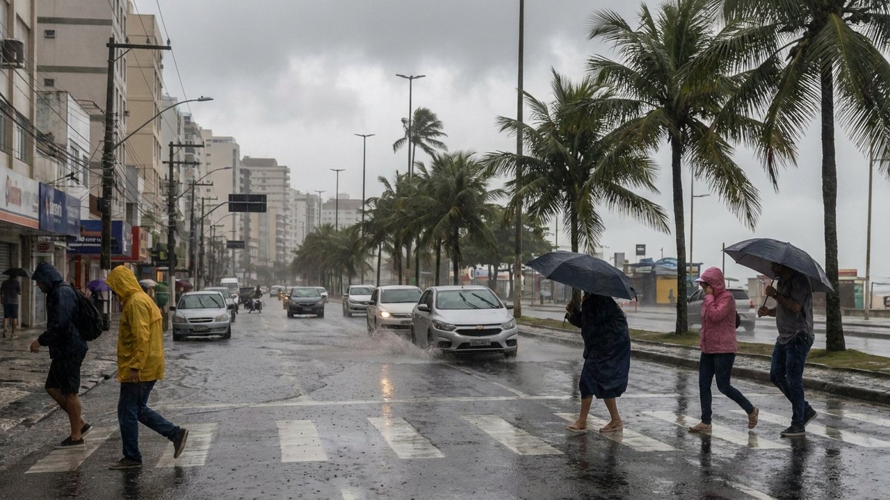 Ainda chove e venta nesta terça-feira? Veja a previsão do tempo para o resto do dia