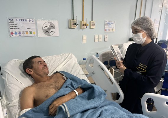 HGE solicita presença de familiares de paciente vítima de acidente com fogueira junina