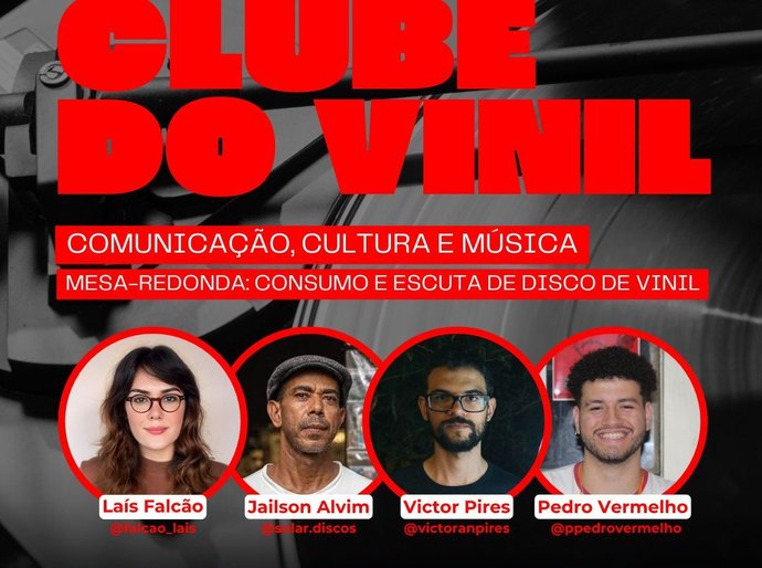 Clube do Vinil promove cultura, memória e música na Ufal; entrada é gratuita