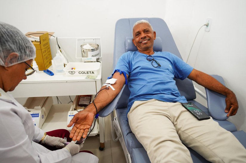 Portaria libera doação de sangue de pessoas com mais de 70 anos