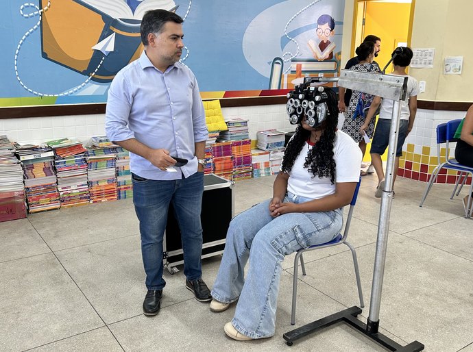 Prefeitura de Marechal Deodoro promove saúde visual e oferece óculos gratuitos a alunos da rede municipal
