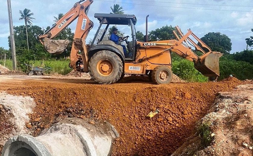 Trecho da Rodovia Mário Freire Leahy danificado pelas chuvas é recuperado