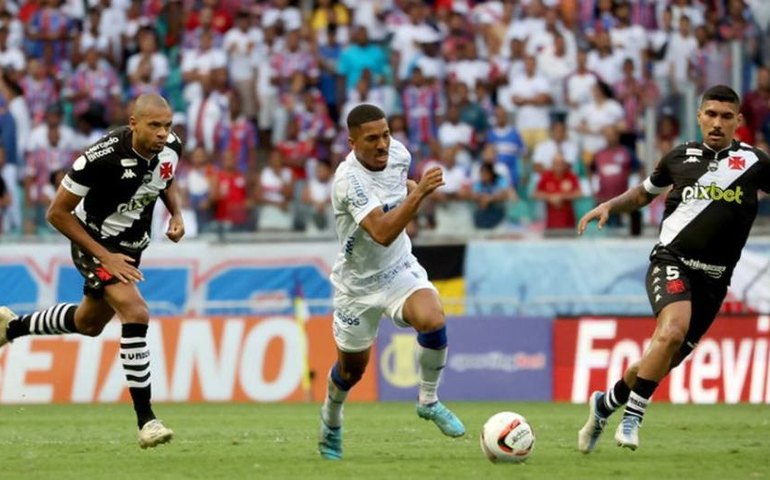 Vasco leva a virada do Bahia em jogo com recorde de público na Arena Fonte Nova