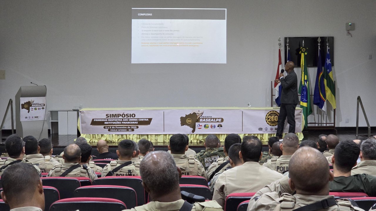 Alagoas participa de Simpósio sobre Primeiras Respostas aos Crimes contra Instituições Financeiras