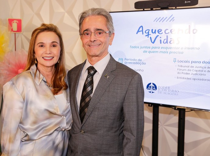 Tribunal de Justiça de Alagoas lança campanha Aquecendo Vidas