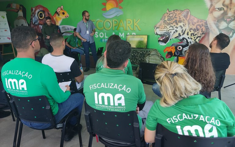 Técnicos do IMA recebem treinamento para manejo de animais silvestres