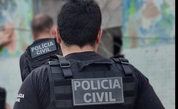 Preso pela Polícia Civil, acusado foi conduzido para os procedimentos legais