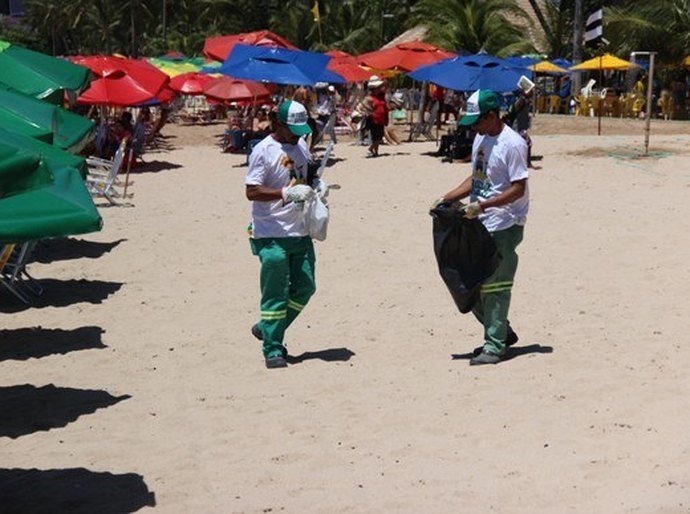 Projeto Nossa Praia leva ações de conscientização ambiental ao Gunga