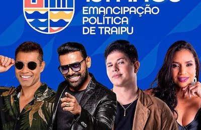 Prefeitura divulga programação dos 131 anos de Emancipação Política de Traipu; confira