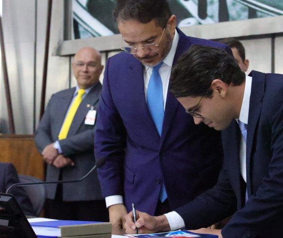 Consenso na ALE: Gilvan Barros Filho é eleito por unanimidade 1º vice-presidente da Casa