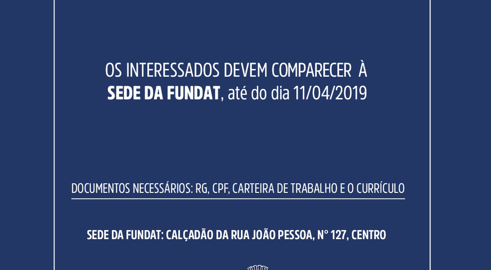 FUNDAT AJUDANTE DE PANIFICAÇÃO