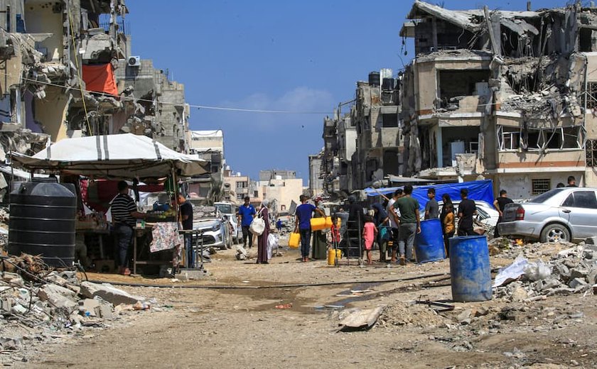 Ataque de Israel a sul de Gaza deixa pelo menos 71 mortos