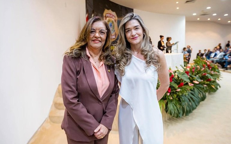 Senadora Eudócia destaca valorização feminina na posse da nova superintendente da PF em Alagoas